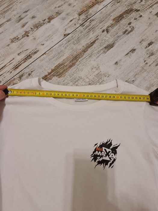 Dwie białe koszulki Krav Maga damskie rozm. S i L