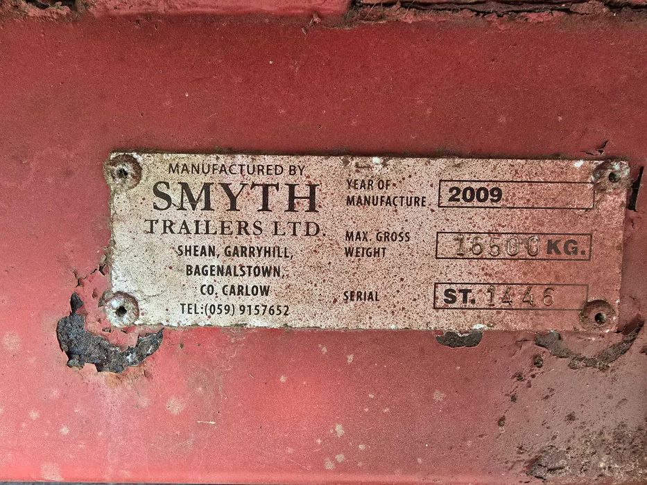Przyczepa tandem 12 ton smyth