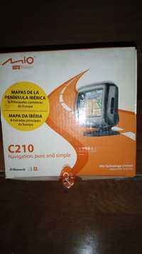 GPS Mio C210 Pilhas