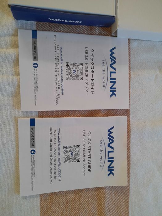 WAVLINK WL-UG3501H usb 3.0 adapter do hdmi