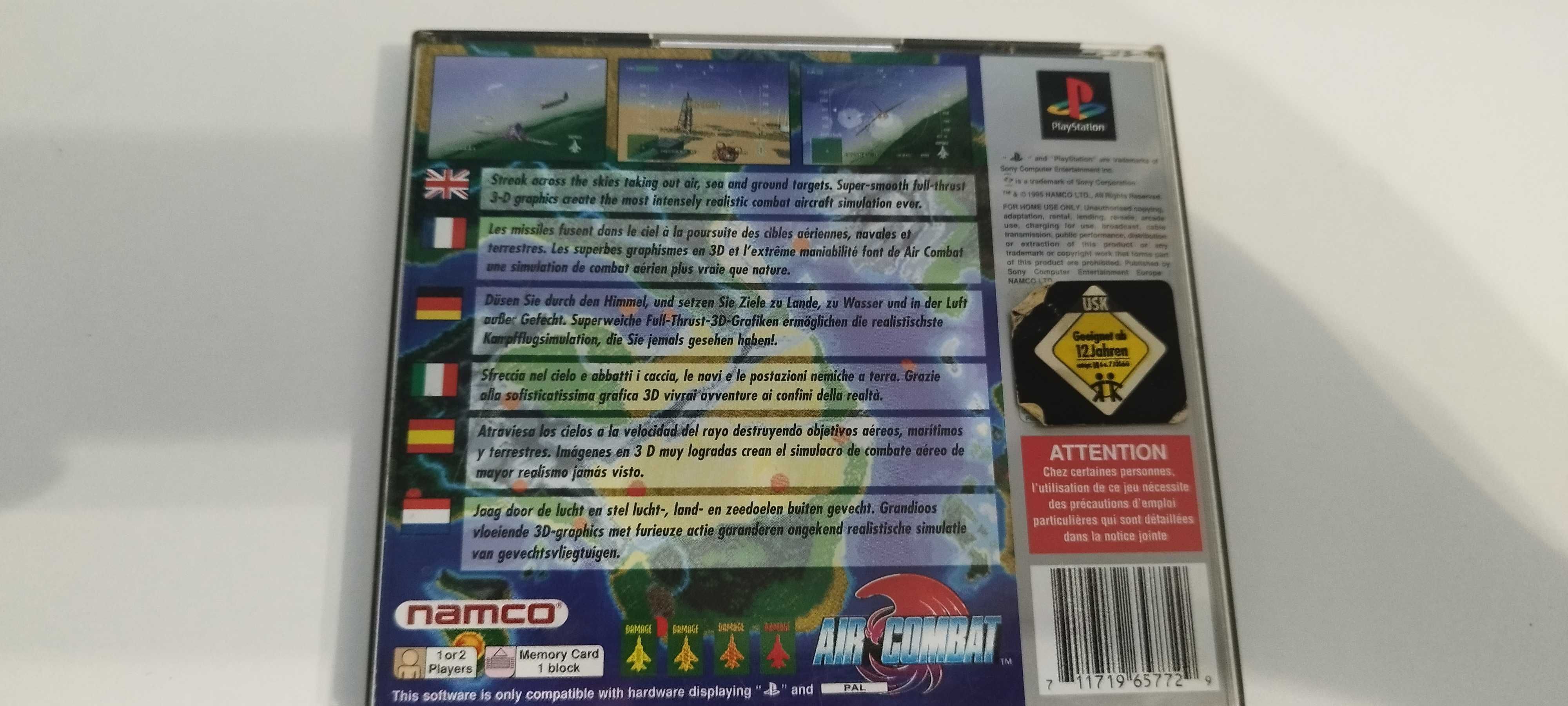 Air Combat Ps1 PlayStation PSX