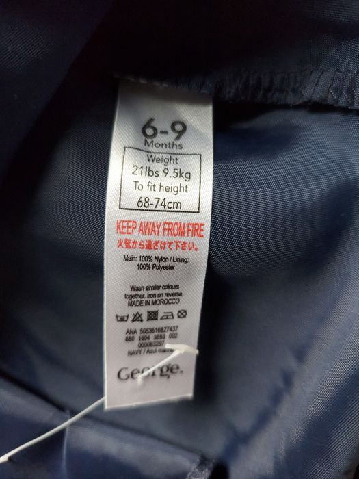 Śliczna granatowa koronkowa sukienka - święta - firma George