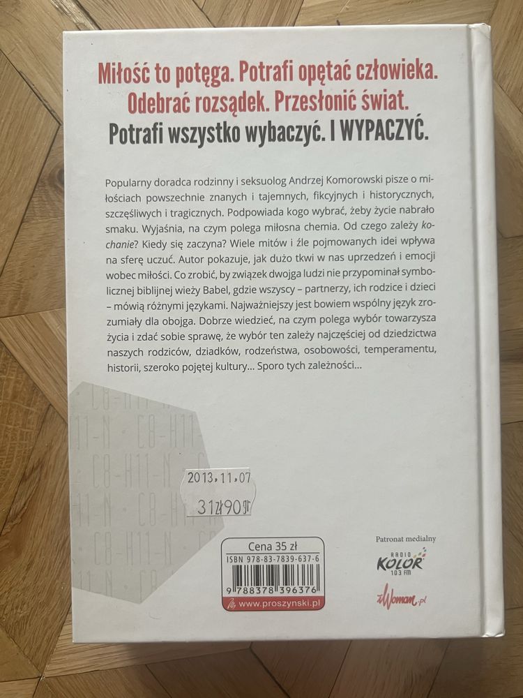 Miłość ci wszystko wypaczy Andrzej Komorowski