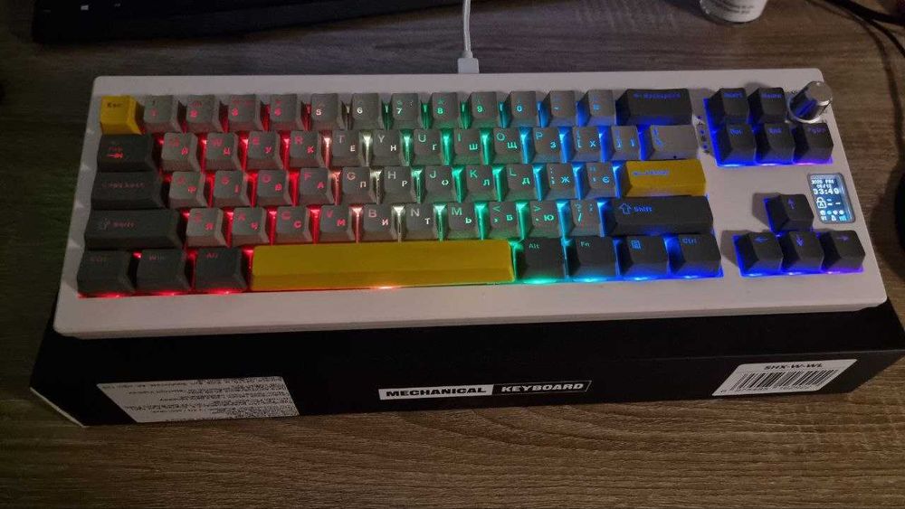Клавиатура Epomaker Shadow-X RGB Mechanical Switch Hot-Swap