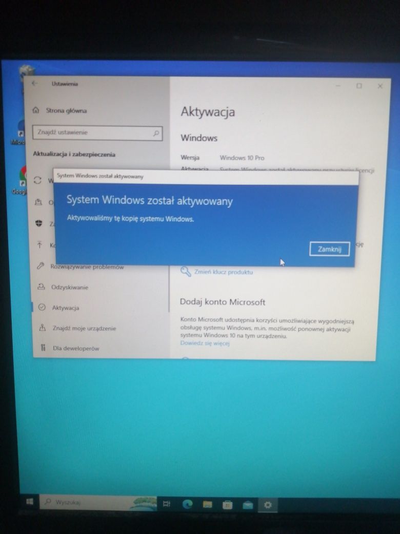 Gwarancja Windows 10 / 11 Professional - Home x64 PL Klucz aktywujący