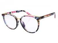 Damskie okulary do komputera powystawowe