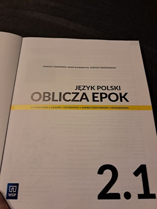 Oblicza epok język polski 2.1