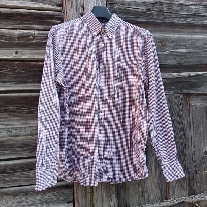 Meska koszula w kratę Massimo Dutti XL
