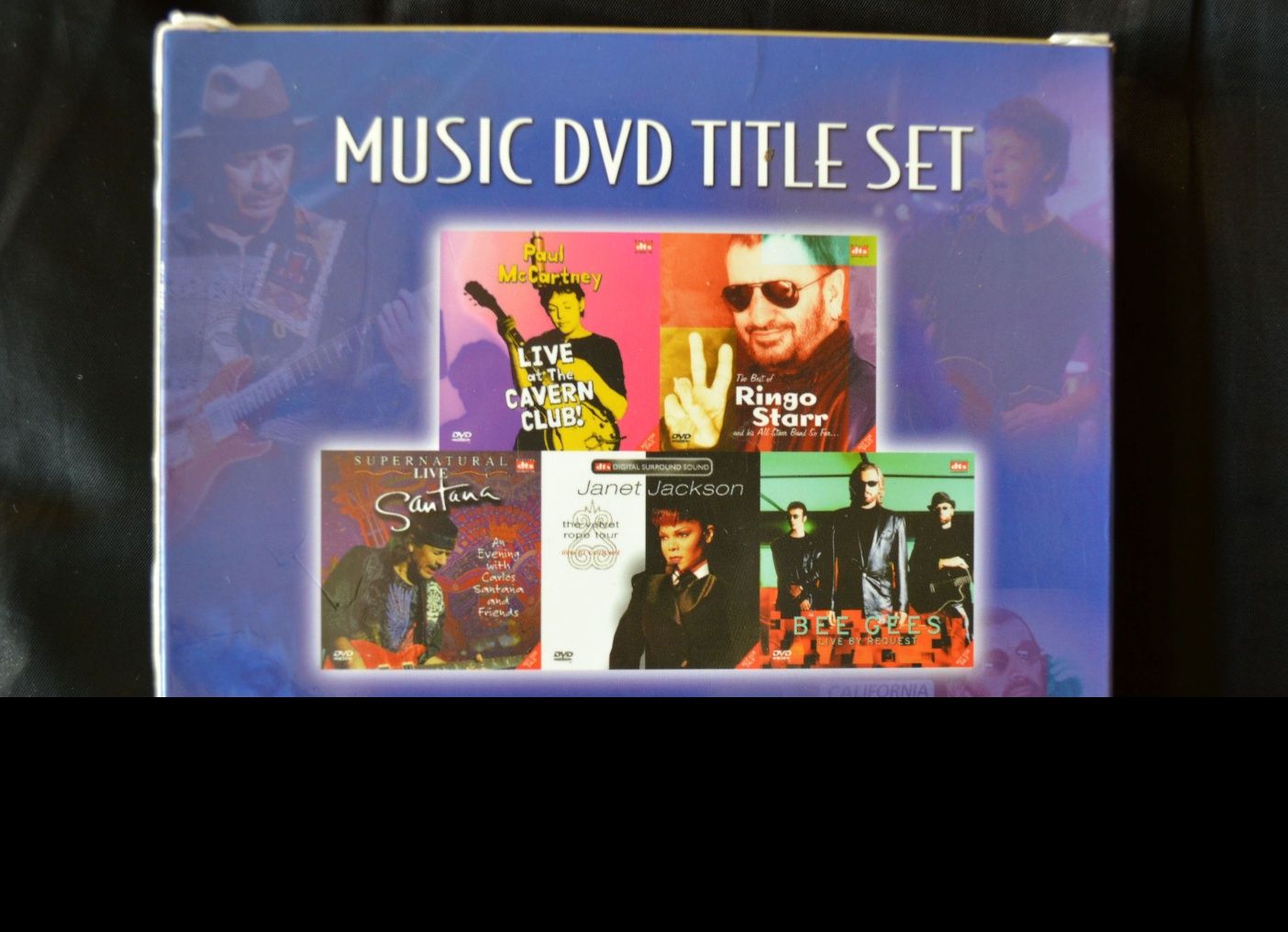 Set з 5 DVD, виробництво LG