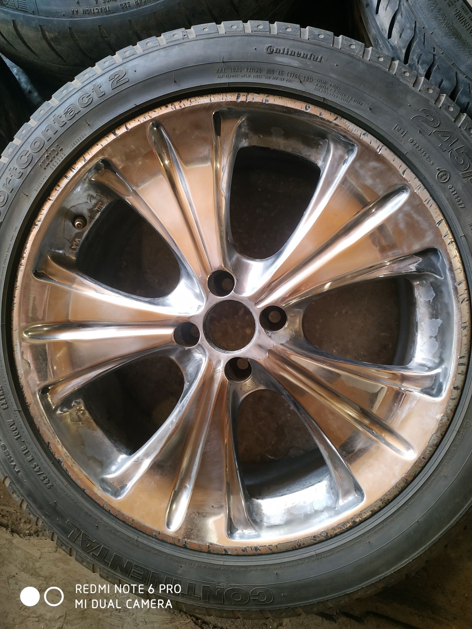 Диски Kia Hyundai 18"Jx8"J  (4/100мм.кріплення.