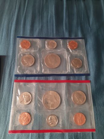 Set 10 monet usa, half dollar Kennedy, 1985