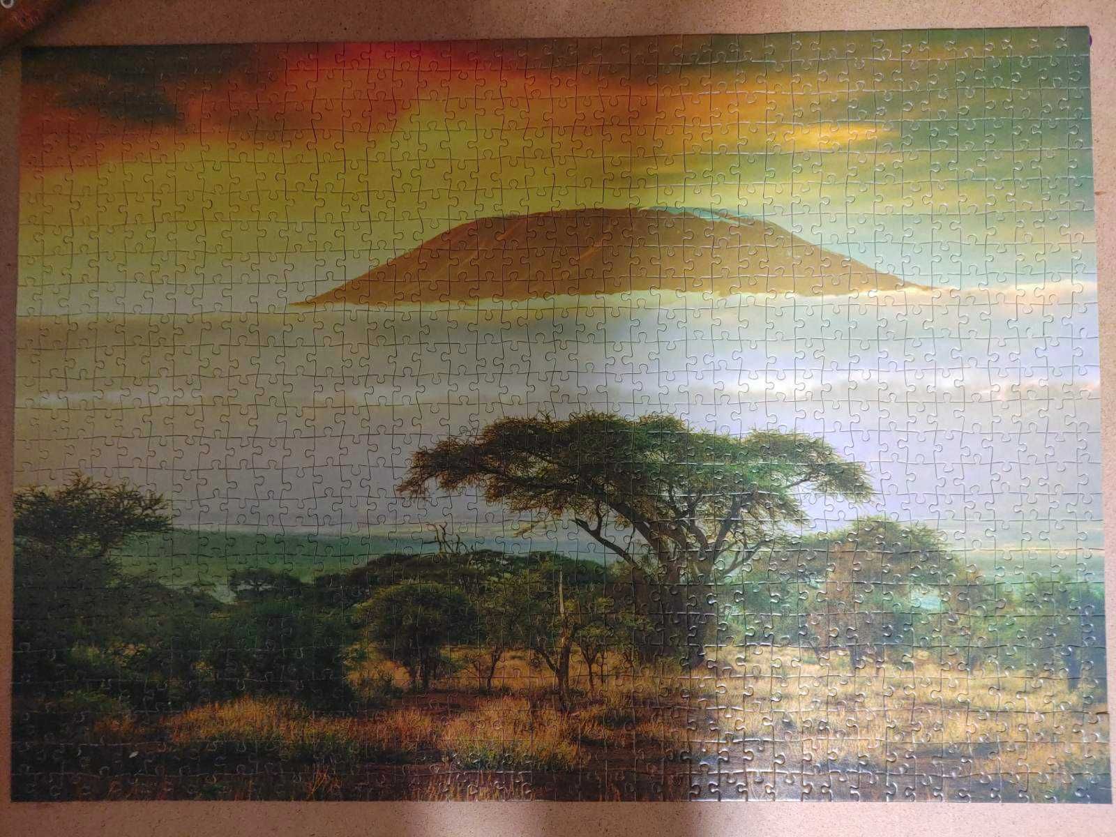 Пазл на 1000 - Кіліманджаро (puzzle 1000)