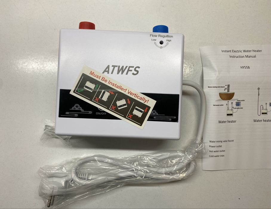Aquecedor de água elétrico instantâneo