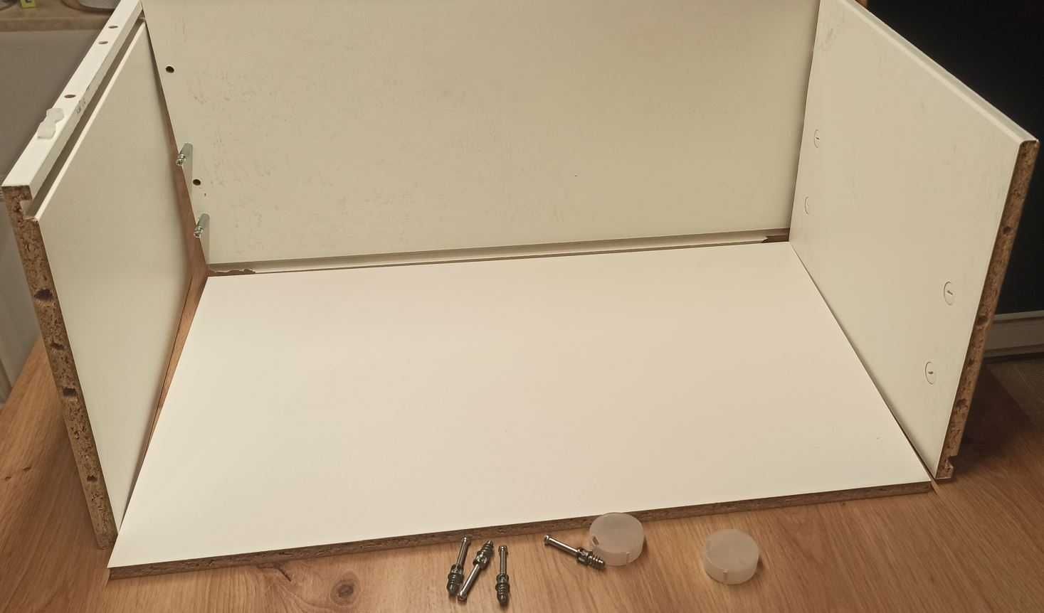 Rama szuflady biała ikea besta60x25x40 cm