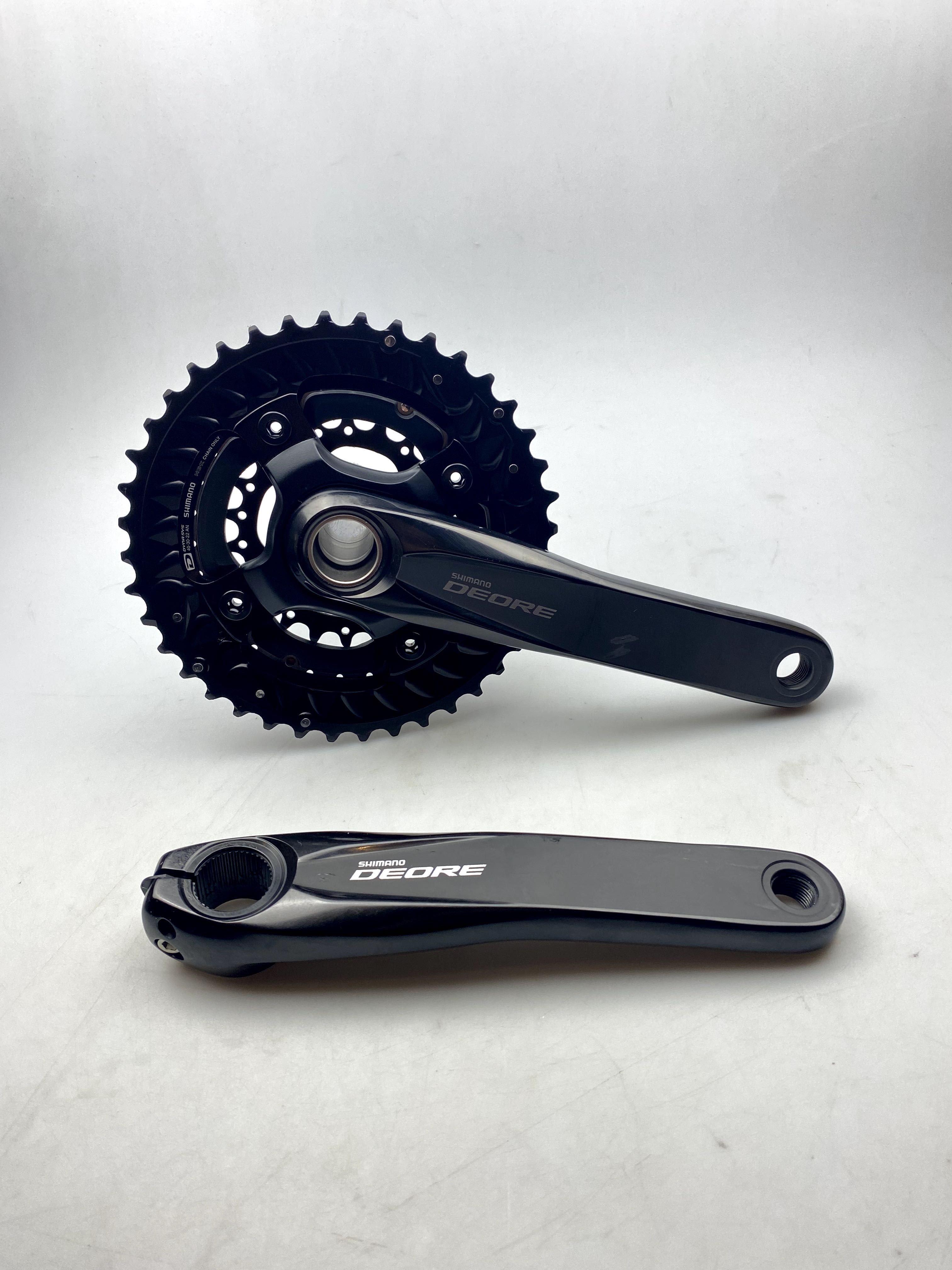 Korba Shimano Deore, FC-M6000-3, 175 mm, 40-30-22T, 10s [KO-415]