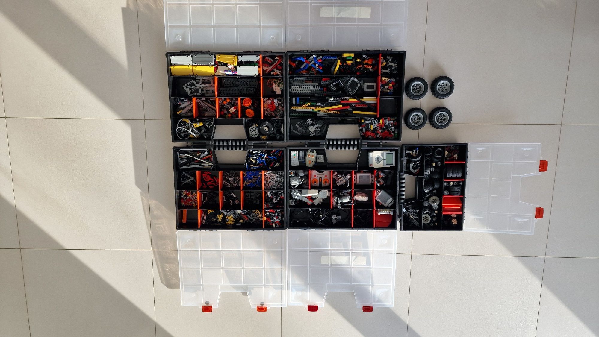 Lego technics  + lego mindstprms ev3
