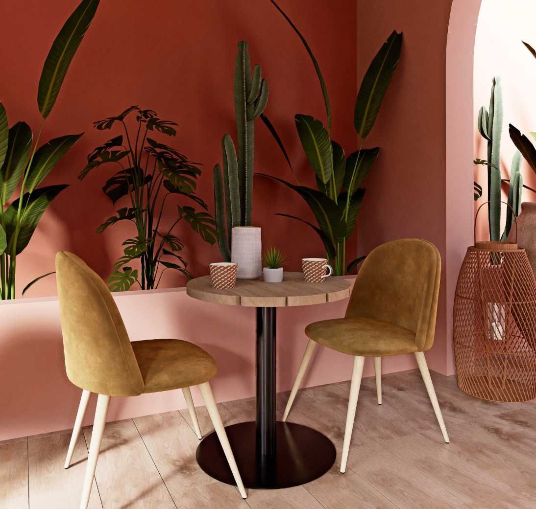 8 Tampo de mesa redondo para 2 pessoas (novo - na caixa)