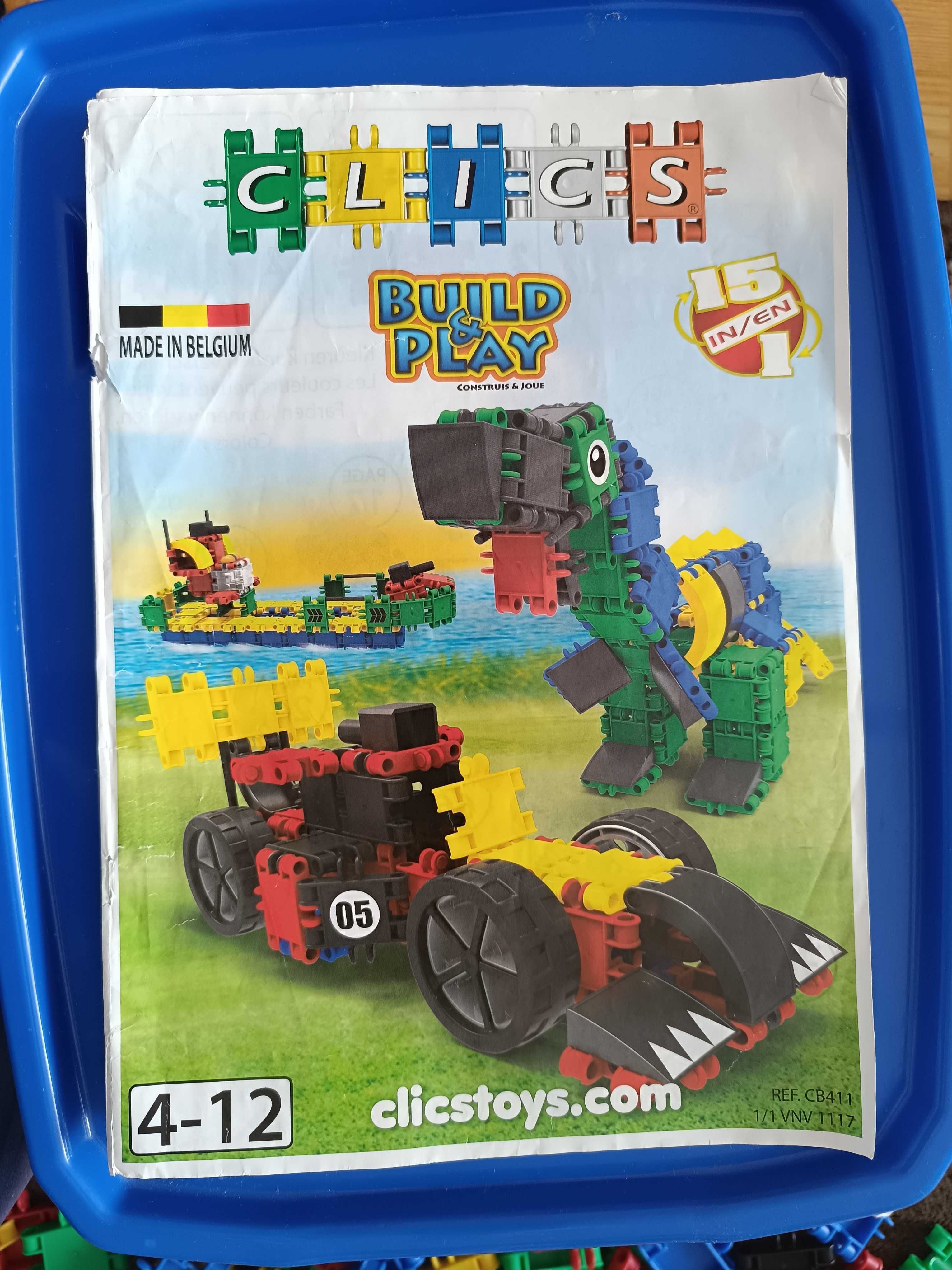Klocki Cliks Rollerbox