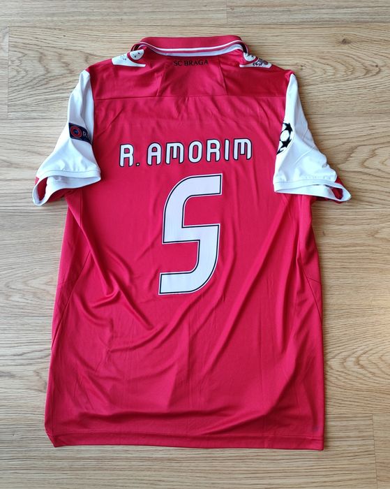Camisola de jogo do Ruben Amorim no SC Braga na Liga dos Campeões