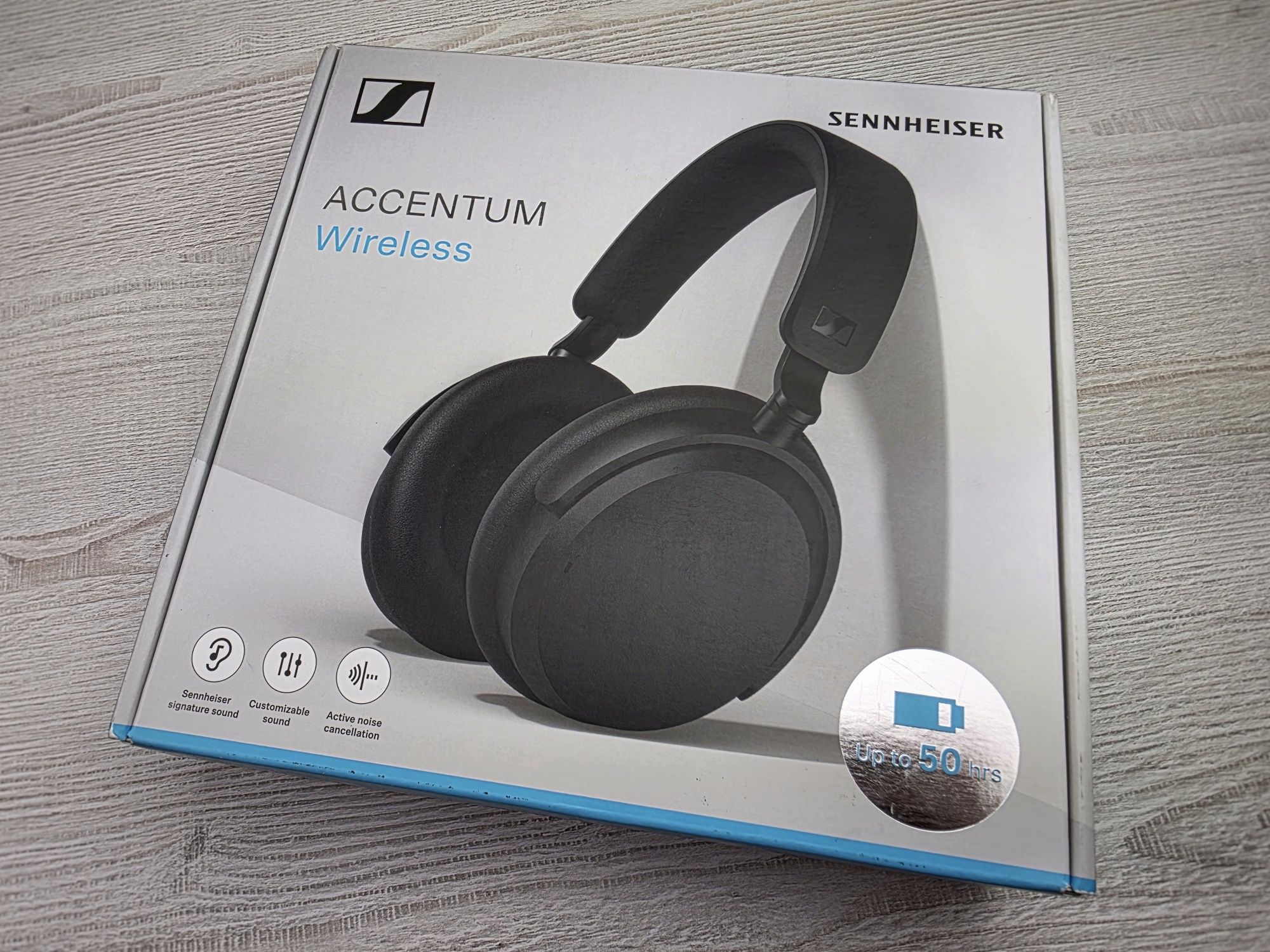 Бездротові навушники Sennheiser ACCENTUM Wireless Black (700174)