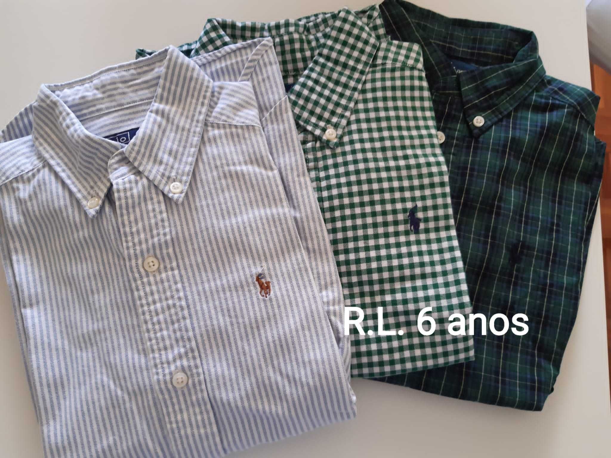 Roupas de marca originais 6 anos