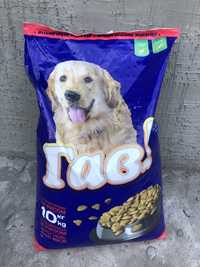 Сухой корм для собак Гав 10 кг телятина и рис