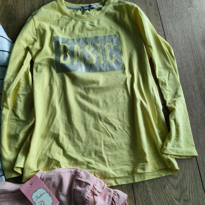 Zestaw paka koszulka długi rękaw 152