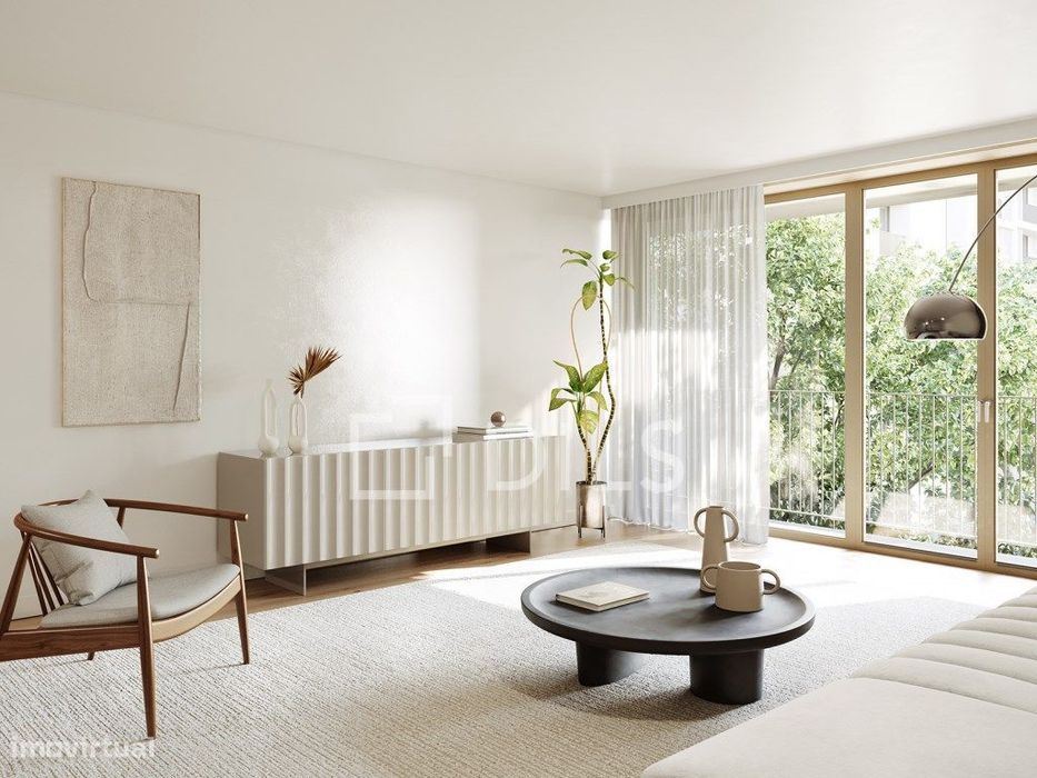 Apartamento T3 com varanda no novo empreendimento no campo Grande