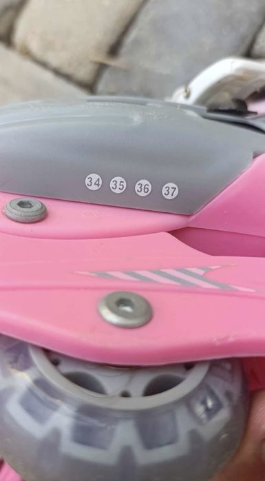 Patins de menina ajustaveis