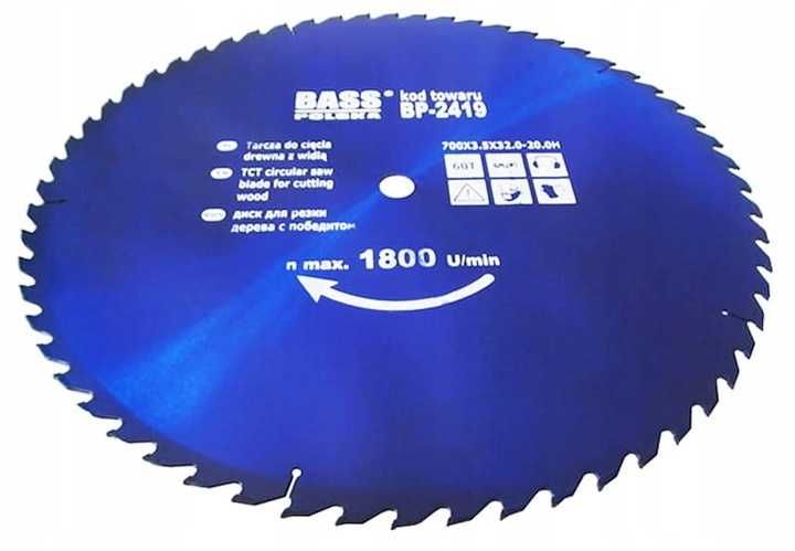 PIŁA tarcza drewna widiowa 700mmx32,0mmx60T