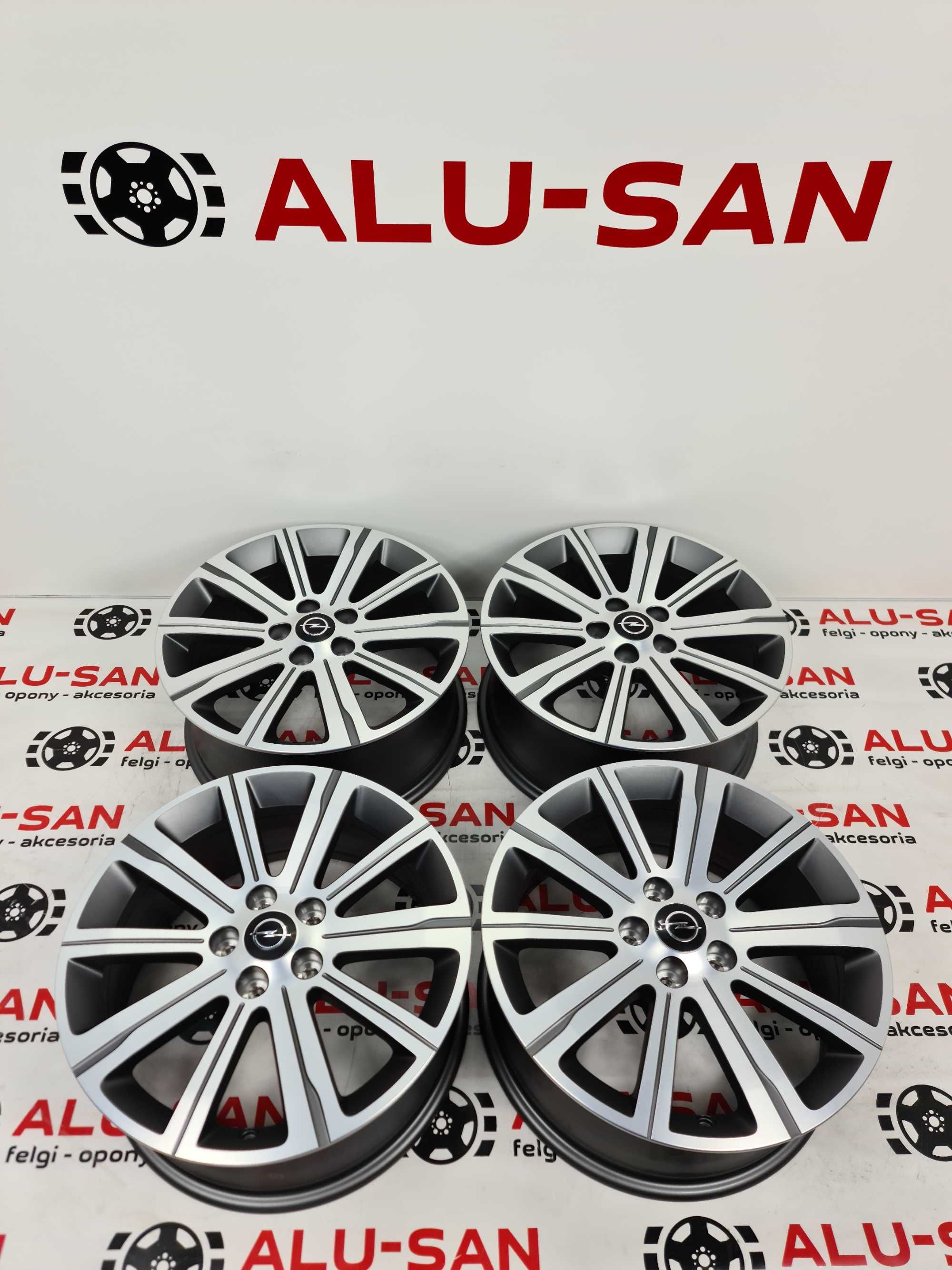 NOWE oryginalne alufelgi OPEL 17'' 5x108 Grandland Astra L-Grafit Mat