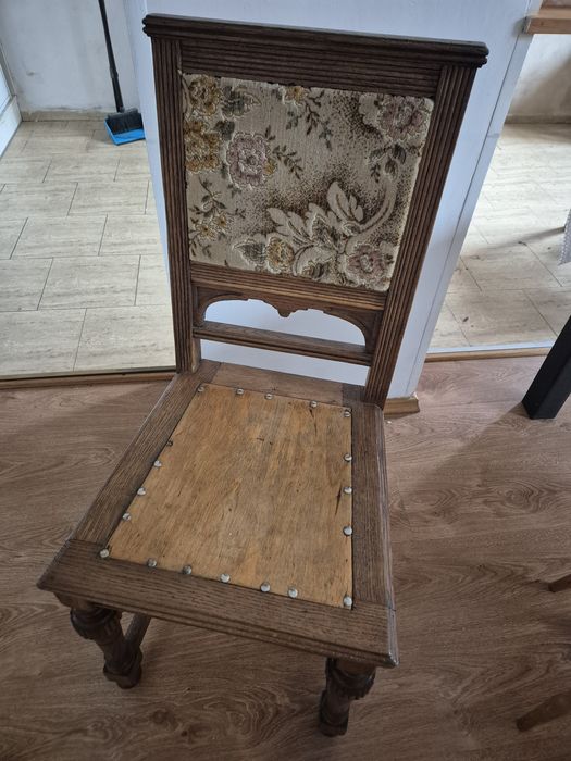 Krzesło drewniane dębowe