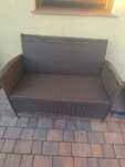 Sofa  ogrodowa uszkodzona