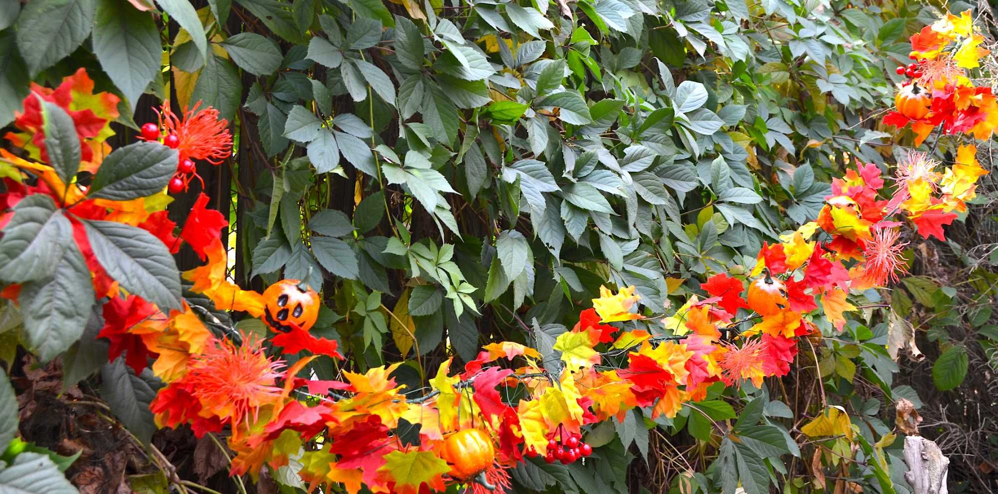 Осенний декор, гирлянда на Хеллоуин с хеловинчиками