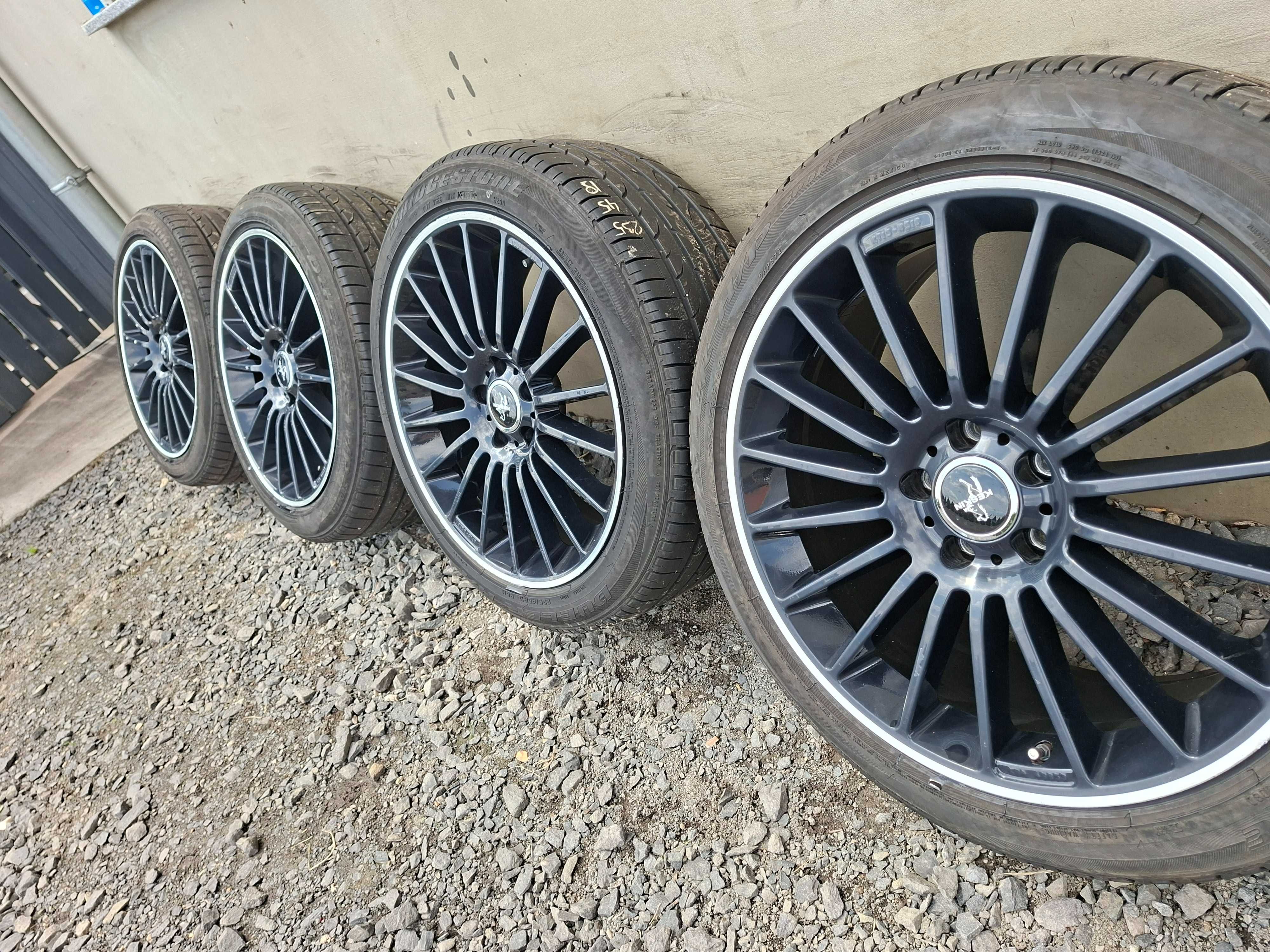 [K43] KOŁA LETNIE,ALUFELGI 19 5x112 AUDI A6 C7,A4 B8 Allroad+235/45R19