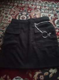 Czarna Mini spódniczka Cropp