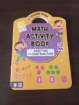 "Math activity book"