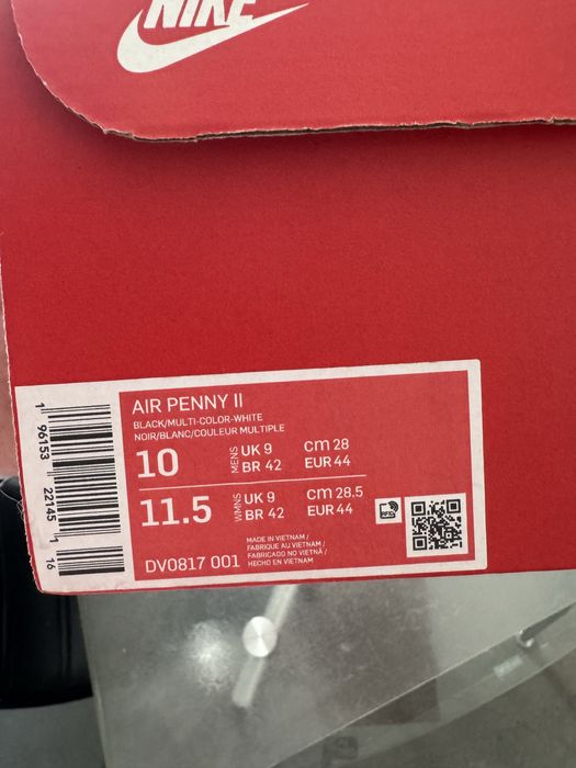 Nike Air Penny 2 Black