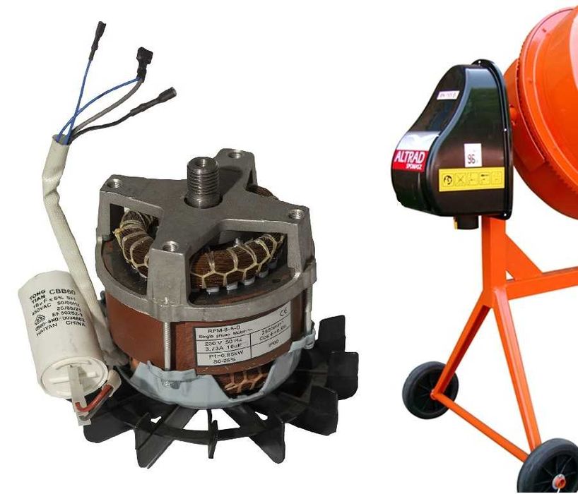 silnik elektryczny do betoniarki Altrad Belle 850W MK 165B 130 BWE-180