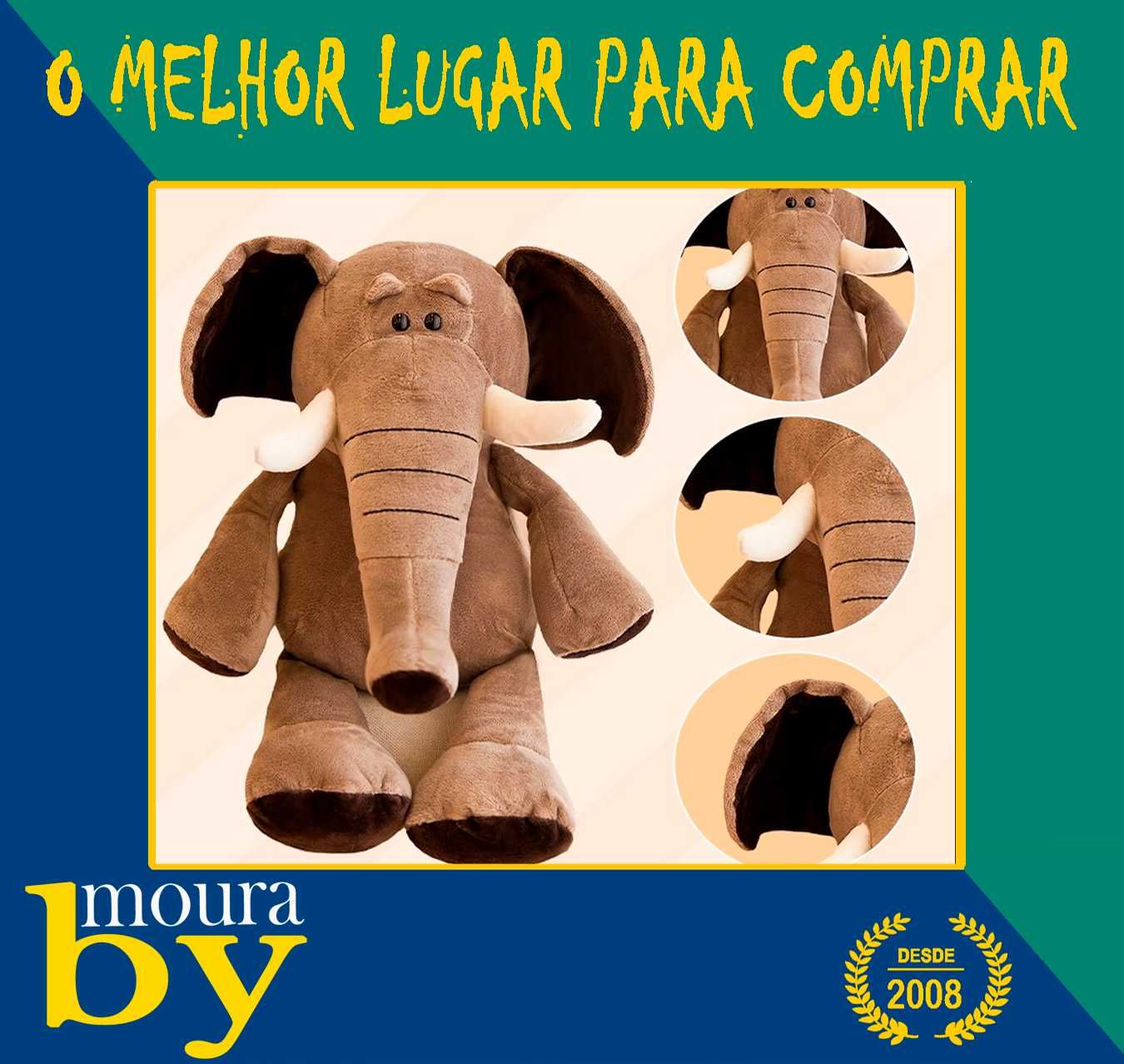 Peluche elefante Cartoon selva brinquedo para crianças