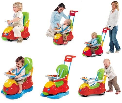 Carrinho e Andador Chicco 3 em 1 - Modelo 67068