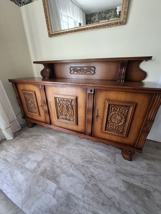 Komoda stara dębowa