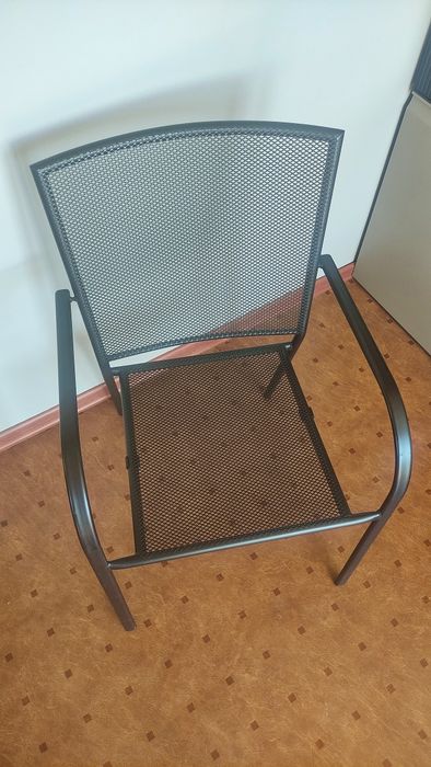Krzesło ogrodowe metalowe