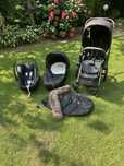 Cybex PRIAM 4.0 wózek 4w1 + fotelik Cybex CLOUD T i-SIze + baza T
