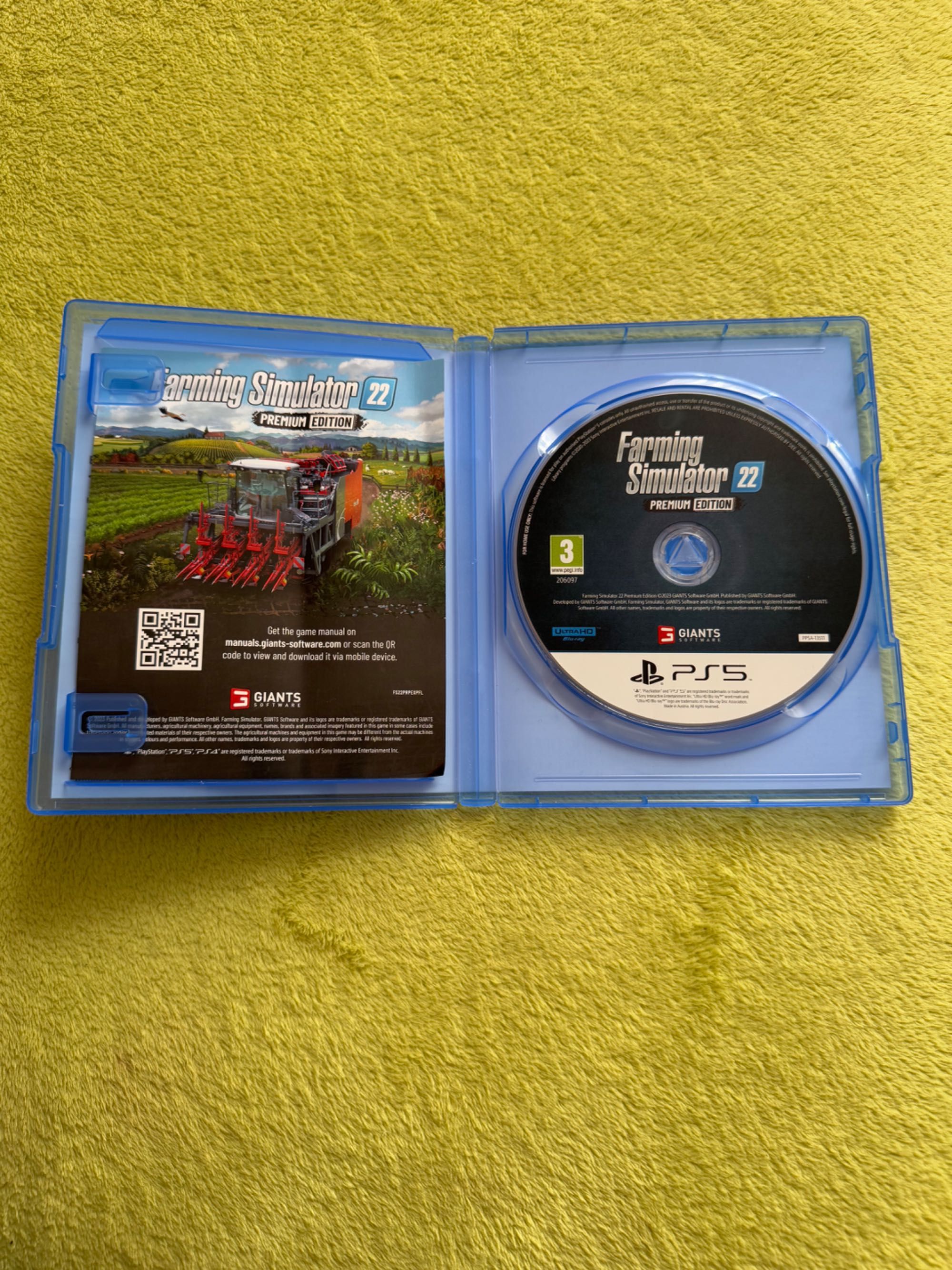 Gra Farming Simulator 22 premium edition na PS5