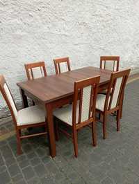 Stół + 6 krzeseł OKAZJA
