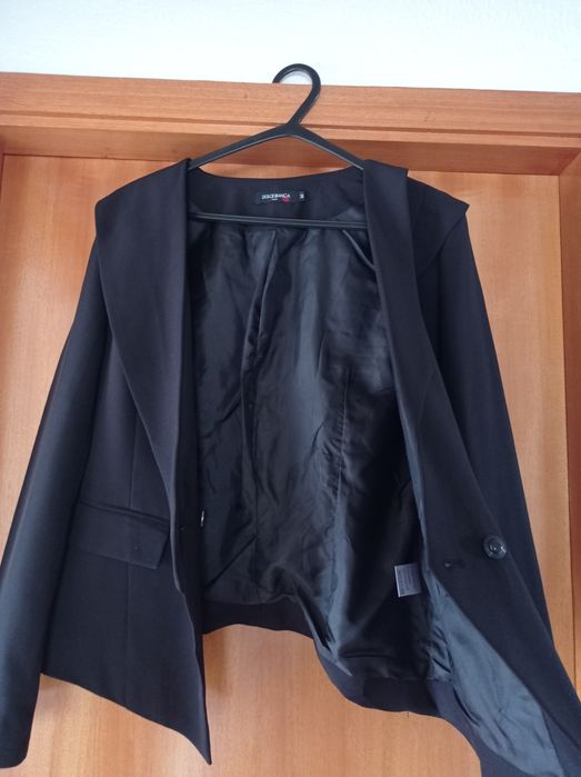 Blazer preto Dolce Bianca