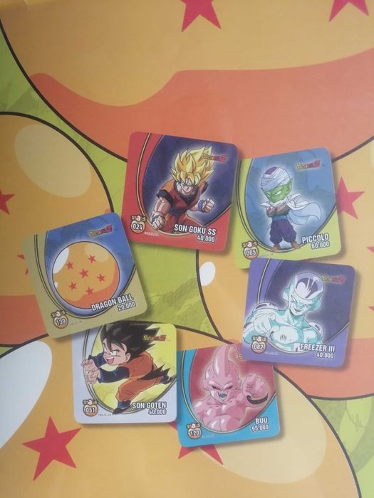 Staks Dragon Ball Z colecção 2008
