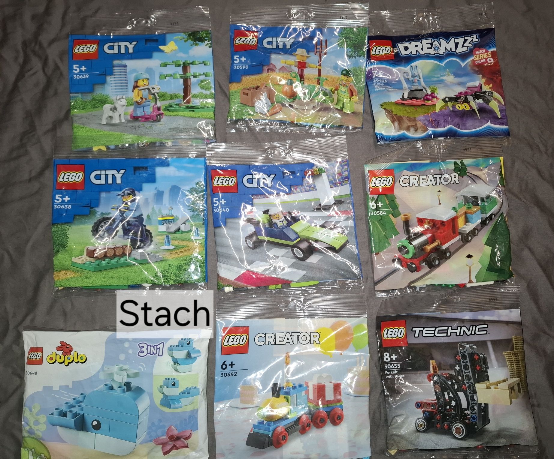 Lego Technic 30655 klocki Wózek widłowy