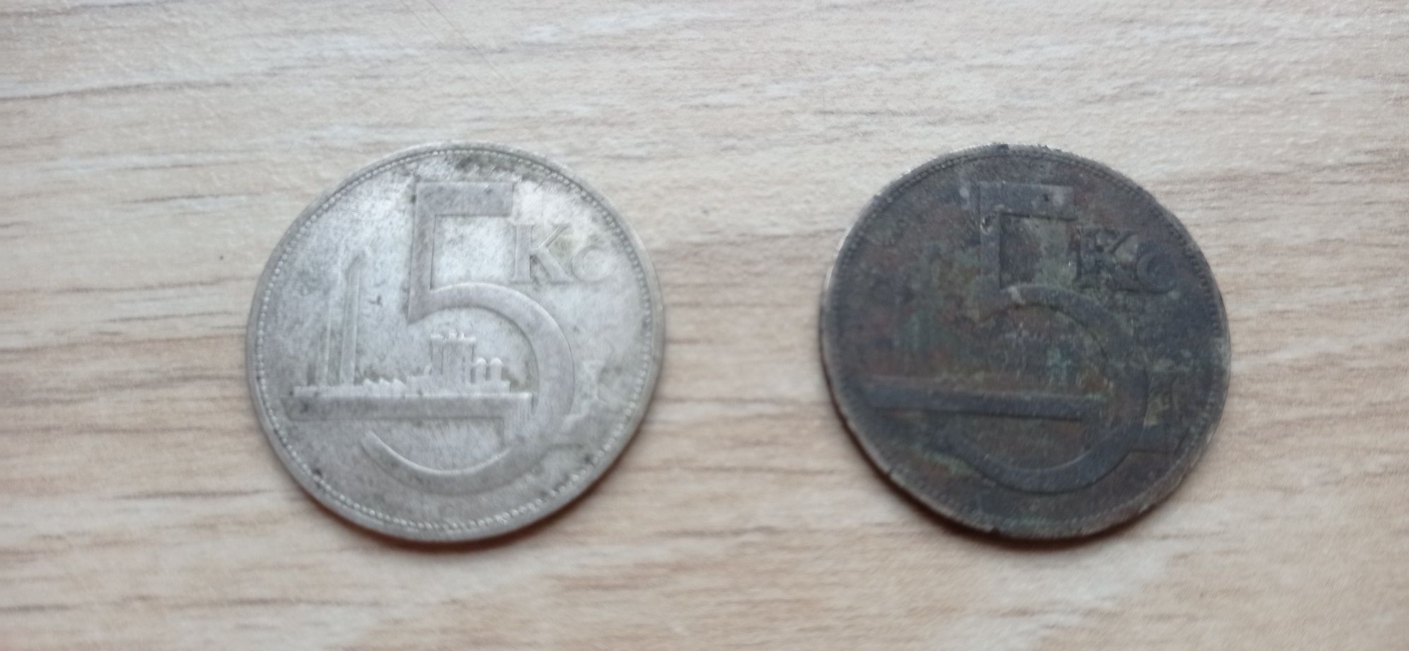 Czechosłowacja 2 monety srebro